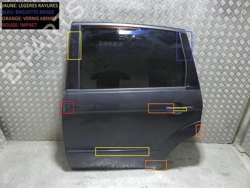 Left rear door FORD S-MAX (WA6) 1.8 TDCi | BP24254847C4 