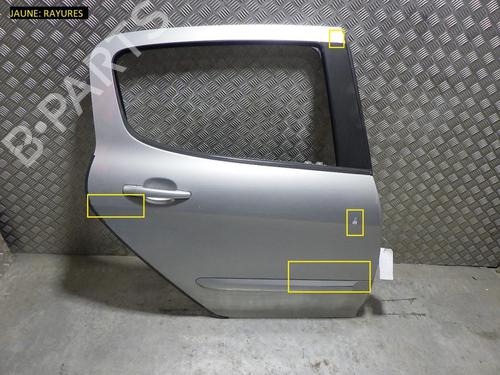 Right rear door PEUGEOT 308 I (4A_, 4C_) 1.6 HDi | BP24254848C5 