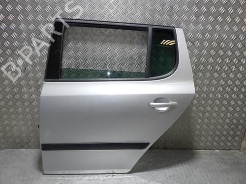 Used Left rear door SKODA FABIA II (542) 1.6 TDI (90 hp) 24256947