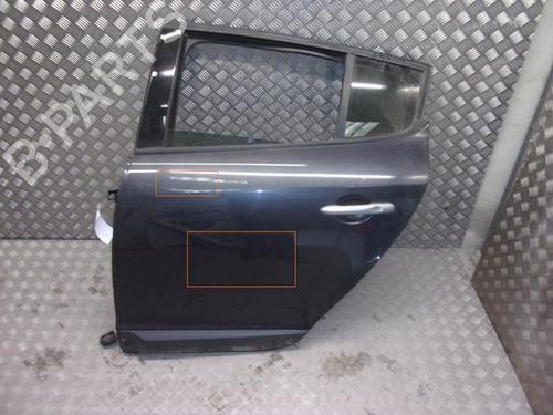 Used Left rear door RENAULT MEGANE III Hatchback (BZ0/1_, B3_) 1.5 dCi (106 hp) 24258586