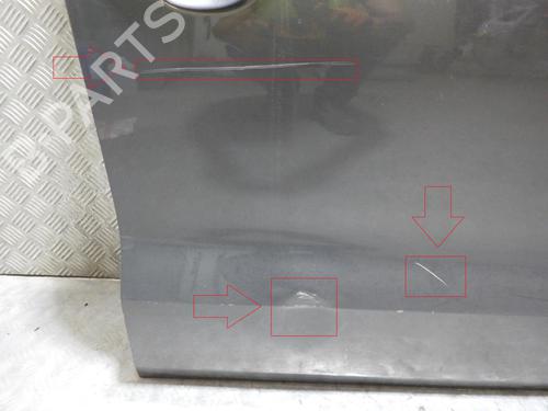Right front door VW POLO V (6R1, 6C1) 1.6 TDI | BP24254289C3 