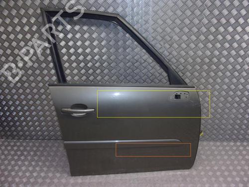 Right front door CITROËN C4 Grand Picasso I (UA_) 1.6 HDi | BP24255725C3 