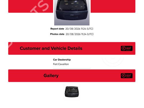 Used Tailgate Tailgate 38477464 38477464