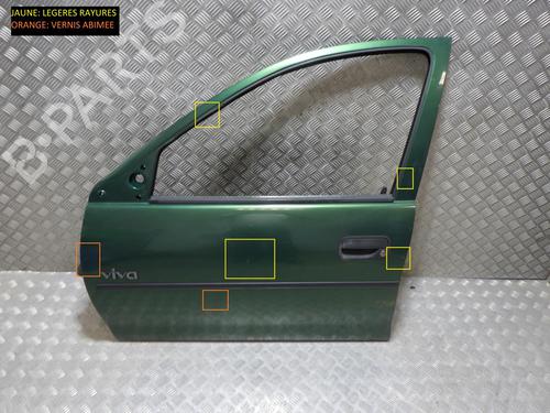 Used Left front door OPEL CORSA B (S93) 1.7 D (F08, F68, M68) (60 hp) 24260750