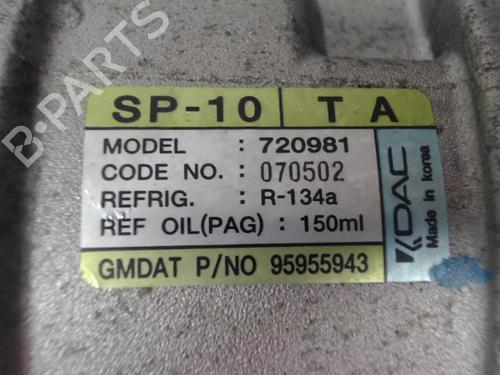 AC compressor CHEVROLET AVEO / KALOS Hatchback (T250, T255) 1.2 | BP24275372M34 - Image 5