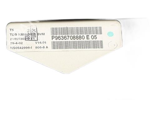 Instrument cluster PEUGEOT 307 (3A/C) 2.0 HDi 110 | BP30729565C47 