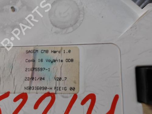 Used Instrument cluster Instrument cluster CITROËN C3 I (FC_, FN_) 1.4 HDi (68 hp) 24273570 24273570