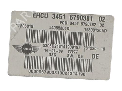ABS pump MINI MINI (R56) Cooper | BP27932947M43 
