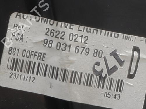 Right tailgate light CITROËN DS5 2.0 HDi 200 Hybrid4 All-wheel Drive | BP27574974C80  - Image 5