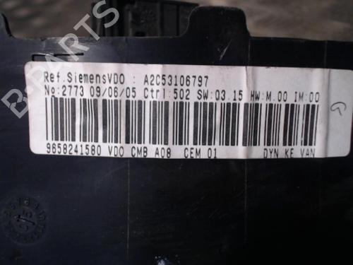 Instrument cluster PEUGEOT 1007 (KM_) 1.4 | BP24278652C47 