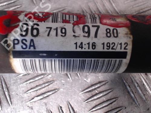 Right front driveshaft PEUGEOT 3008 I MPV (0U_) 2.0 HDi Hybrid4 (0URHCA) | BP24267390M39 