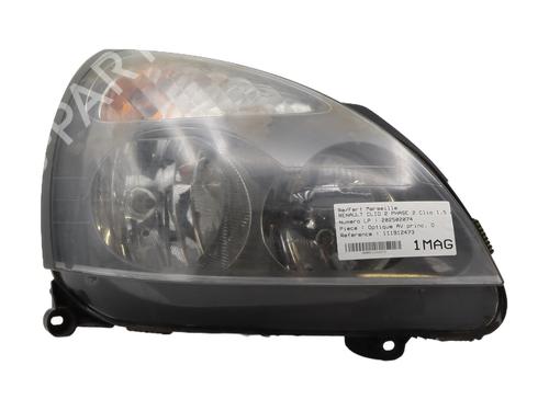 Højre forlygte RENAULT CLIO II (BB_, CB_) 1.5 dCi (B/CB08) (82 hp) 28964064
