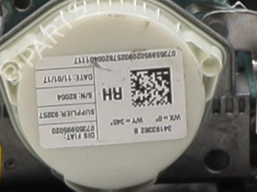 Front right seatbelt FIAT 500L (351_, 352_) 1.3 D Multijet (199LXY1A, 199LXY11) | BP31808551I25 