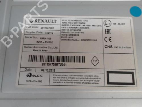 Radio DACIA SANDERO II 1.0 SCe 75 (B8JC, B8JD, B8NC) | BP24272823E6 