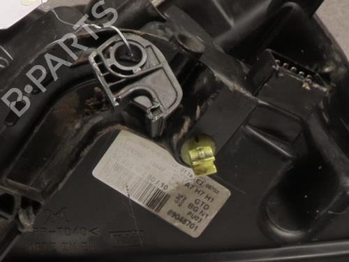 Used Left headlight Left headlight PEUGEOT 207 (WA_, WC_) 1.4 HDi (68 hp) 24270943 24270943