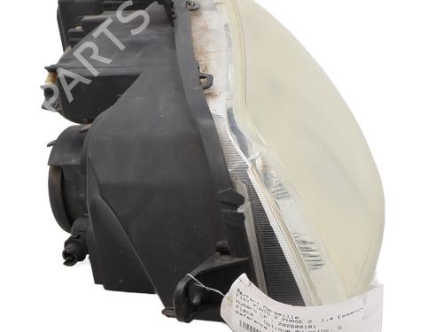 Used Left headlight Left headlight FIAT PUNTO (188_) 1.4 (95 hp) 32302702 32302702