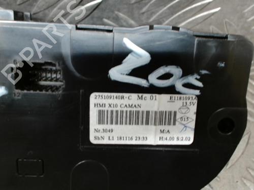 Climate control RENAULT ZOE (BFM_) ZOE | BP24282323I5 