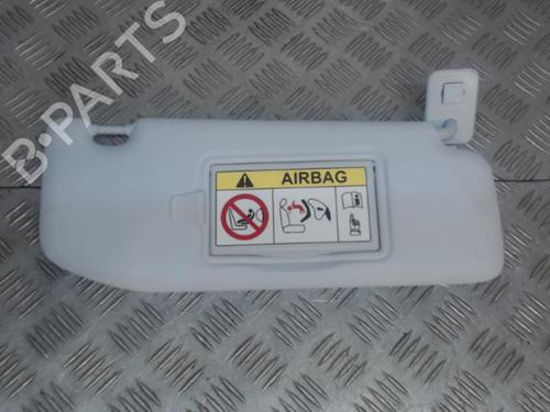 Used Right sun visor PEUGEOT 208 I (CA_, CC_) 1.6 HDi / BlueHDi 75 (75 hp) 24277619