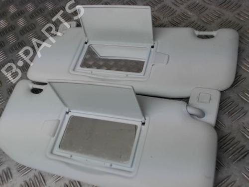 Used Left sun visor Left sun visor PEUGEOT 2008 I (CU_) 1.2 THP 110 / PureTech 110 (110 hp) 24265880 24265880