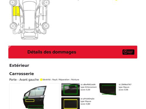 Left front door CITROËN C4 II (NC_) 1.6 VTi 120 (NC5FS0, NC5FS9) | BP29202986C2 
