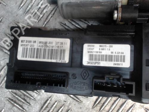 Left front window motor RENAULT MEGANE III Hatchback (BZ0/1_, B3_) 1.5 dCi (BZ0C) | BP24265988E21 - Image 3