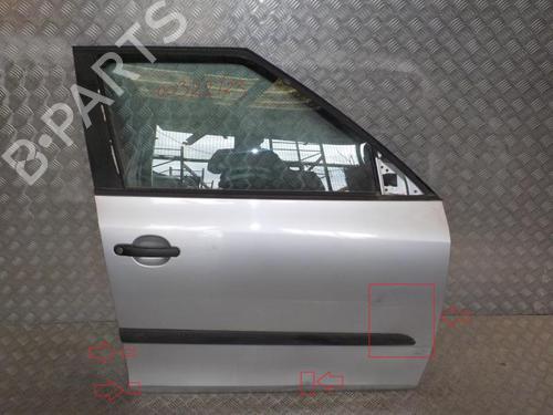 Right front door SKODA FABIA II (542) 1.4 TDI | BP24276631C3 