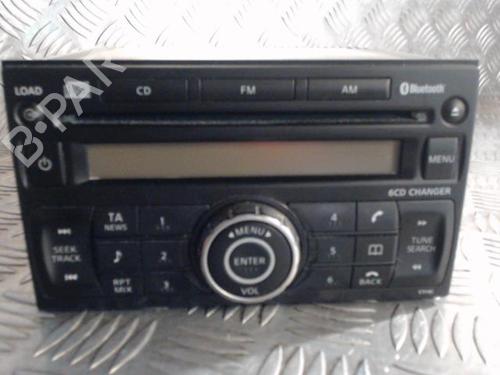Used Radio NISSAN QASHQAI / QASHQAI +2 I (J10, NJ10, JJ10E) 1.5 dCi (106 hp) 24264649