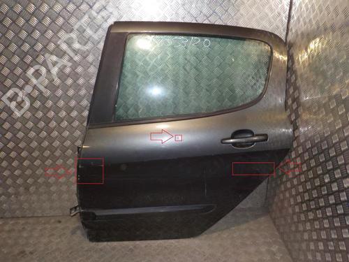 Left rear door PEUGEOT 308 I (4A_, 4C_) 1.6 HDi | BP24274055C4 