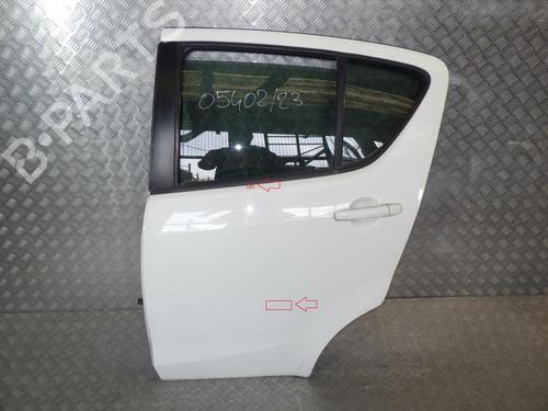 Used Left rear door OPEL AGILA B (H08) 1.0 (F68) (65 hp) 24275265