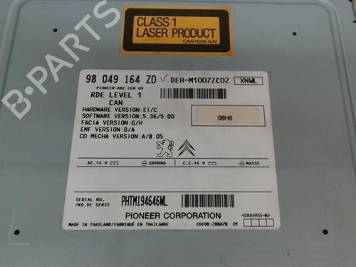 Used Radio PEUGEOT 208 I (CA_, CC_) 1.6 HDi / BlueHDi 75 (75 hp) 24276698