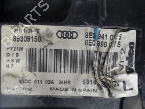 Used Left headlight Left headlight AUDI A4 B6 (8E2) 2.4 (170 hp) 24268940 24268940