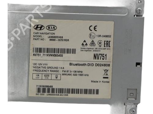 Display monitor HYUNDAI i20 II (GB, IB) 1.0 T-GDI | BP28171377C48 