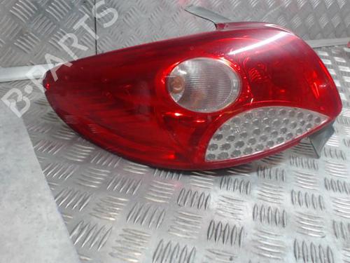 Used Left taillight PEUGEOT 206+ (2L_, 2M_) 1.4 i (73 hp) 24265133