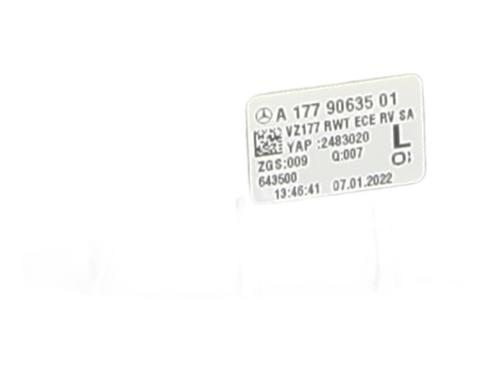 Used Left tailgate light Left tailgate light MERCEDES-BENZ A-CLASS (W177) [2018-2026] 33995114 33995114