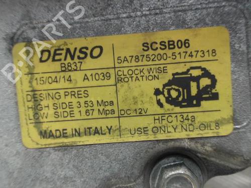Used AC compressor FIAT 500 (312_) 1.2 (312AXA1A) (69 hp) 24281870