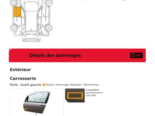 Left front door MERCEDES-BENZ A-CLASS (W169) A 180 CDI (169.007, 169.307) | BP28353723C2 