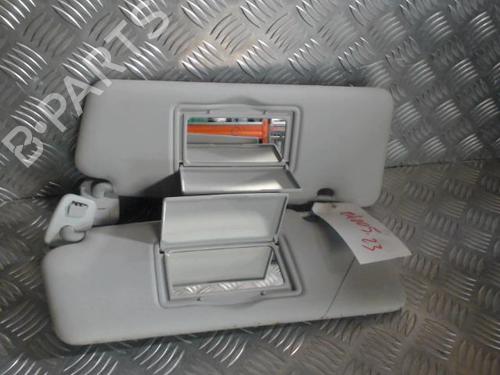 Used Left sun visor Left sun visor RENAULT ZOE (BFM_) ZOE (92 hp) 24272450 24272450