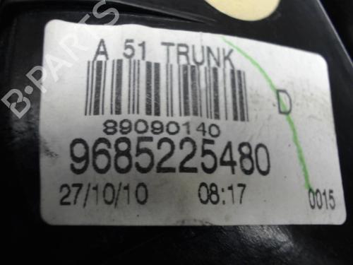 Højre baglygte bagklap CITROËN C3 II (SC_) 1.4 HDi 70 (SC8HZC, SC8HR0, SC8HP4) (68 hp) 24268554