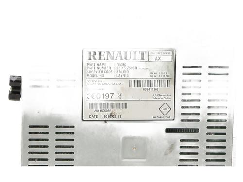 Used Radio Radio RENAULT MEGANE IV Hatchback (B9A/M/N_) 1.2 TCe 130 (B9MR) (130 hp) 35748359 35748359