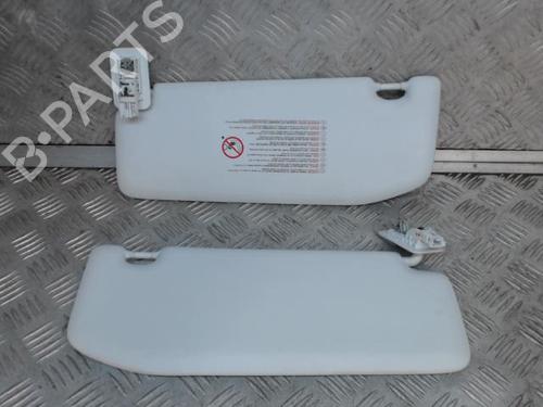 Used Left sun visor PEUGEOT 208 I (CA_, CC_) 1.4 HDi (68 hp) 24275369