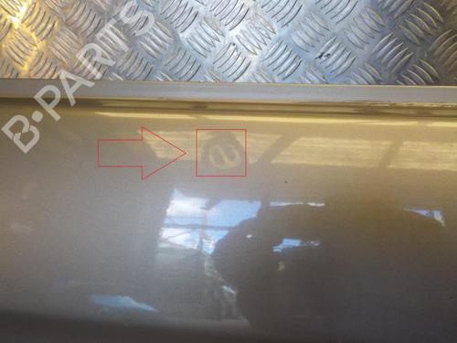 Right rear door LANCIA MUSA (350_) 1.9 D Multijet (350.AXC1A) | BP24277118C5 