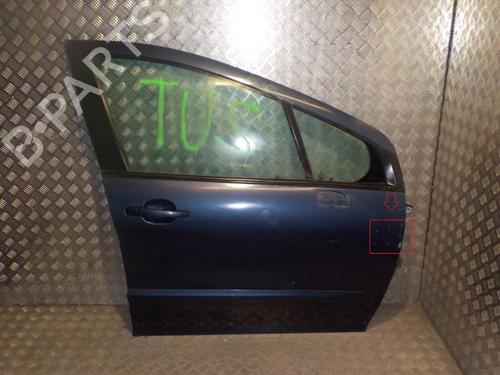 Right front door PEUGEOT 308 I (4A_, 4C_) 1.6 HDi | BP24280952C3 
