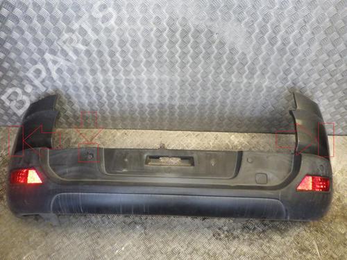 Used Rear bumper PEUGEOT 3008 I MPV (0U_) 1.6 HDi (114 hp) 24272088