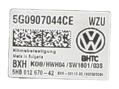 Used Climate control Climate control VW GOLF VII (5G1, BQ1, BE1, BE2) [2012-2021] 33629682 33629682
