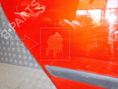 Right rear door SKODA FABIA II (542) 1.6 TDI | BP24266409C5 