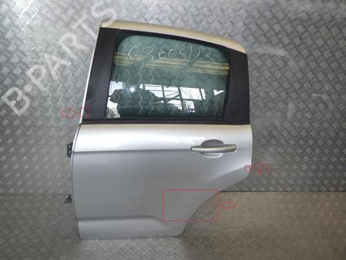 Used Left rear door CITROËN C3 II (SC_) 1.4 HDi 70 (SC8HZC, SC8HR0, SC8HP4) (68 hp) 24826972