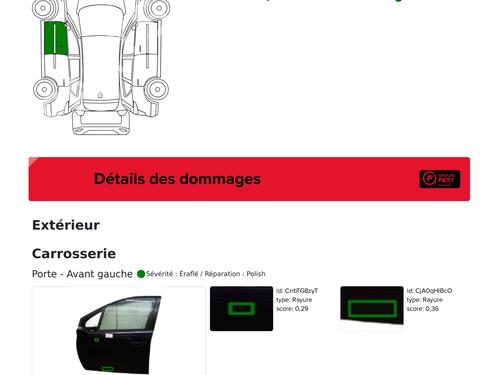 Left front door PEUGEOT 208 I (CA_, CC_) 1.6 HDi / BlueHDi 75 | BP29315898C2 