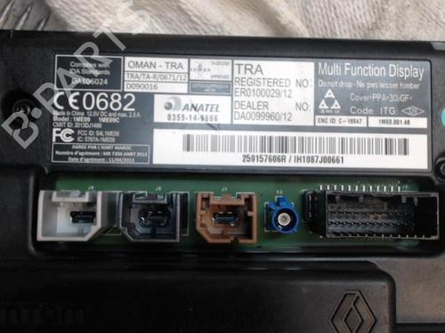 Radio RENAULT ZOE (BFM_) ZOE | BP24265530E6 