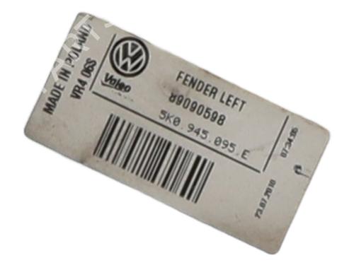 Left taillight VW GOLF VI (5K1) 1.6 TDI | BP30572592C34 