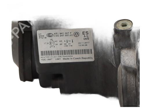 Left headlight VW POLO V (6R1, 6C1) 1.2 TDI | BP31609347C28 